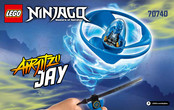 LEGO NINJAGO AIRJITZU JAY 70740 Mode D'emploi