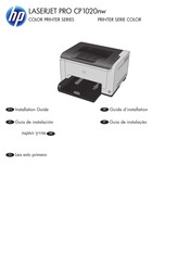HP LASERJET PRO CP1020nw Guide D'installation