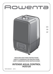 Rowenta INTENSE AQUA CONTROL HU5120U0 Manuel D'instructions