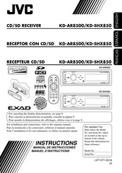 JVC KD-AR8500 Manuel D'instructions
