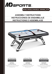 MDsports AWH090 017M Instructions D'assemblage