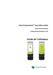 Sony Ericsson EC400 Guide De L'utilisateur