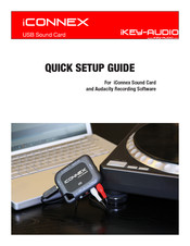 iKEY-AUDIO iCONNEX Guide D'installation Rapide