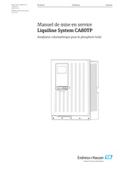 Endress+Hauser Liquiline System CA80TP Manuel De Mise En Service