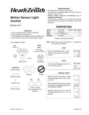 Heath Zenith 5412 Mode D'emploi