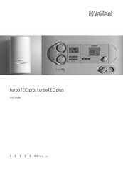 Vaillant turboTEC pro VUW BE 242/3-3 Notice D'installation Et D'entretien