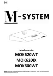 M-system MOK600WT Mode D'emploi