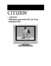 Citizen LTD1510 Mode D'emploi