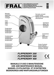 Fral FLIPPERDRY 400 Manuel D'utilisation Et D'entretien