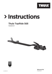 Thule 568001 Instructions