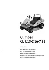 Grillo Climber CL 7.13 Mode D'emploi Et Maintenance