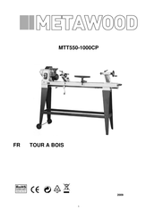 METAWOOD MCF1000 Manuel