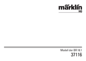 marklin 37116 Mode D'emploi