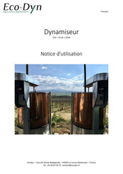 Ecodyne Water Systems D250 Notice D'utilisation
