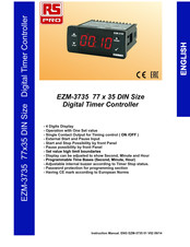 RS Pro EZM-3735 Manuel D'utilisation