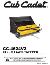 Cub Cadet CC-4624V2 Mode D'emploi