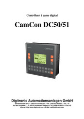 Digitronic Automationsanlagen CamCon DC51 Mode D'emploi