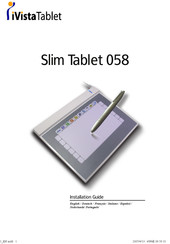 IVISTA TABLET Slim 058 Guide D'installation