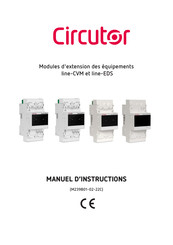Circutor EDS Serie Manuel D'instructions