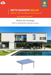 IRFTS SHADOW SOLAR Home Notice De Montage