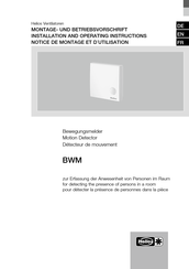 Helios BWM Notice De Montage Et D'utilisation