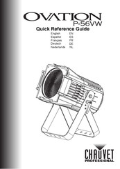 Chauvet Professional OVATION P-56VW Guide De Référence Rapide