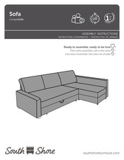 South Shore Live-it Cozy 100308 Instructions D'assemblage