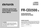 Aiwa FR-CD2500 Mode D'emploi