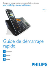 Philips SE6582B/37X Guide De Démarrage Rapide