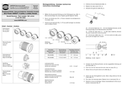 Harting M12 Instructions D'assemblage