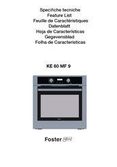 Foster KE 60 MF 9 Mode D'emploi
