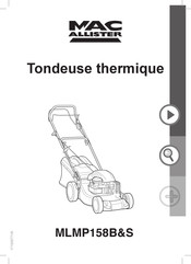 Mac allister MLMP158B&S Notice Originale