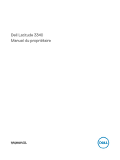 Dell Latitude 3340 Manuel Du Propriétaire