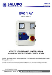 SALUPO EVO 1 AV Notice D'utilisation Et D'installation