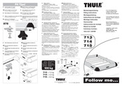 Thule 713 Instructions De Montage