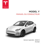 Tesla MODEL Y 2022 Manuel Du Conducteur