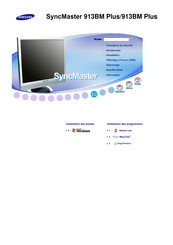 Samsung SyncMaster 713BM Mode D'emploi
