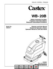 Castex WB-20B Mode D'emploi