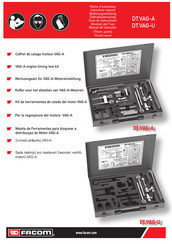 Facom DT.VAG-A Notice D'instructions