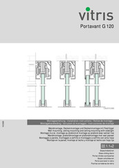 Vitris Portavant G 120 Notice De Montage