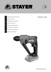 stayer ROCKY L20 Instructions D'emploi