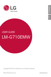 LG LM-G710EMW Mode D'emploi