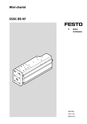 Festo EGSC-BS-KF Notice D'utilisation