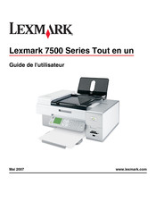 Lexmark 7500 Série Guide De L'utilisateur