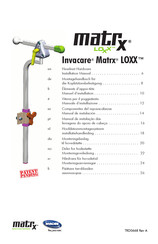 Invacare Matrx LOXX Manuel D'installation