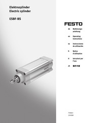Festo ESBF-BS Notice D'utilisation