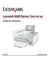 Lexmark 6500 Série Guide De L'utilisateur
