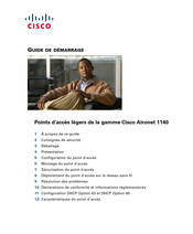 Cisco Aironet 1140 Guide De Démarrage