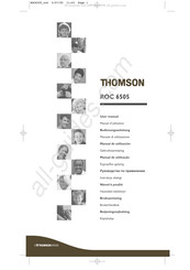 THOMSON ROC 6505 Manuel D'utilisation