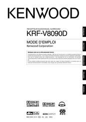 Kenwood KRF-V8090D Mode D'emploi
